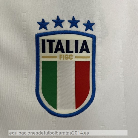 Nuevo Tailandia 2ª Camiseta Italia 2024 Blanco Baratas